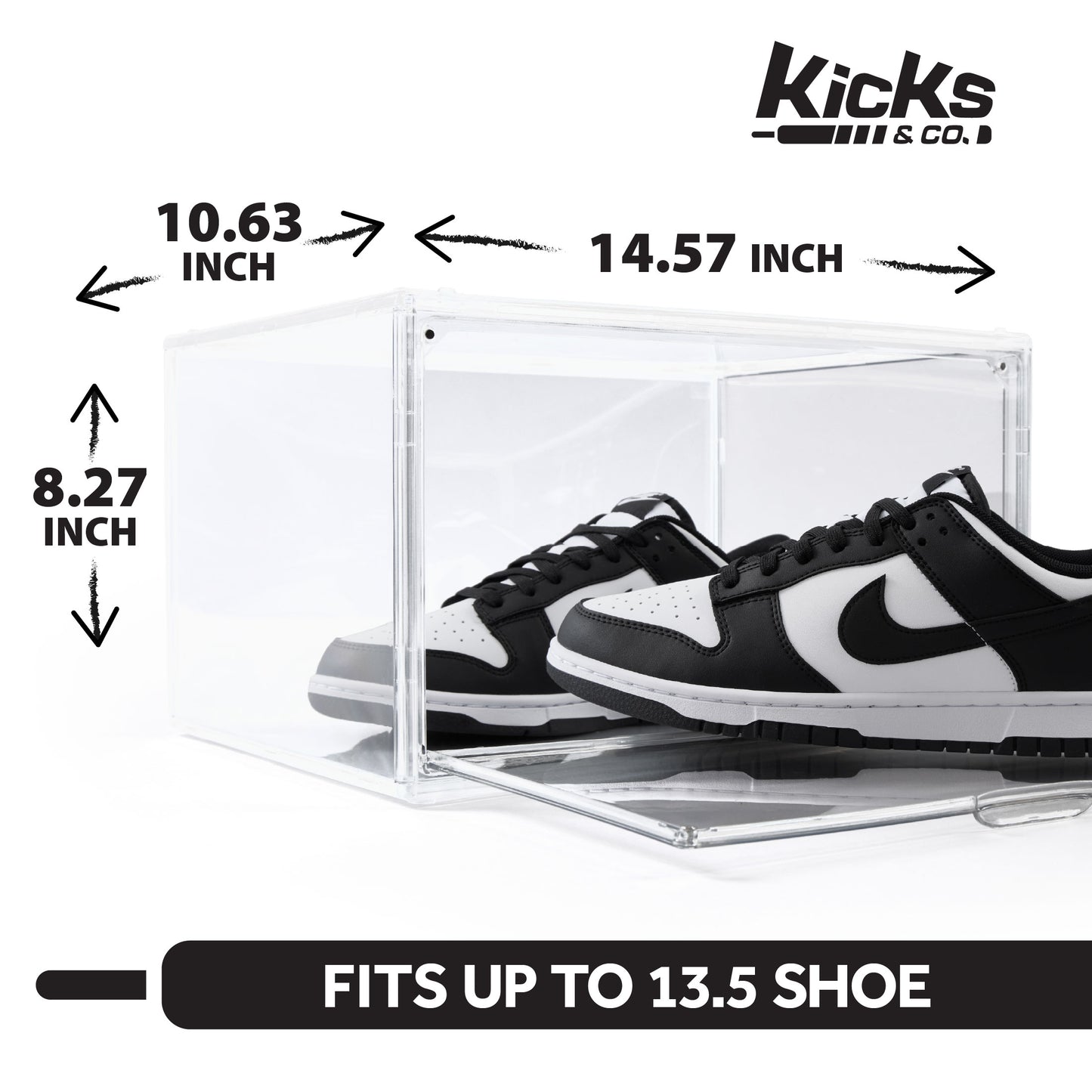Kicks & Co Shoe Display Box XL, Stackable