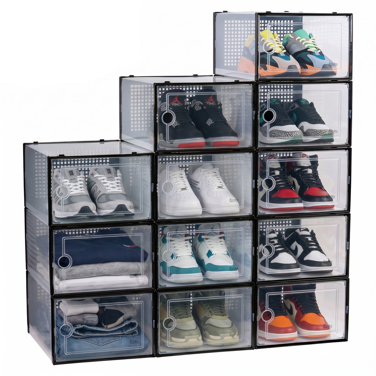 Kicks & Co Sneaker Box Lites, Stackable