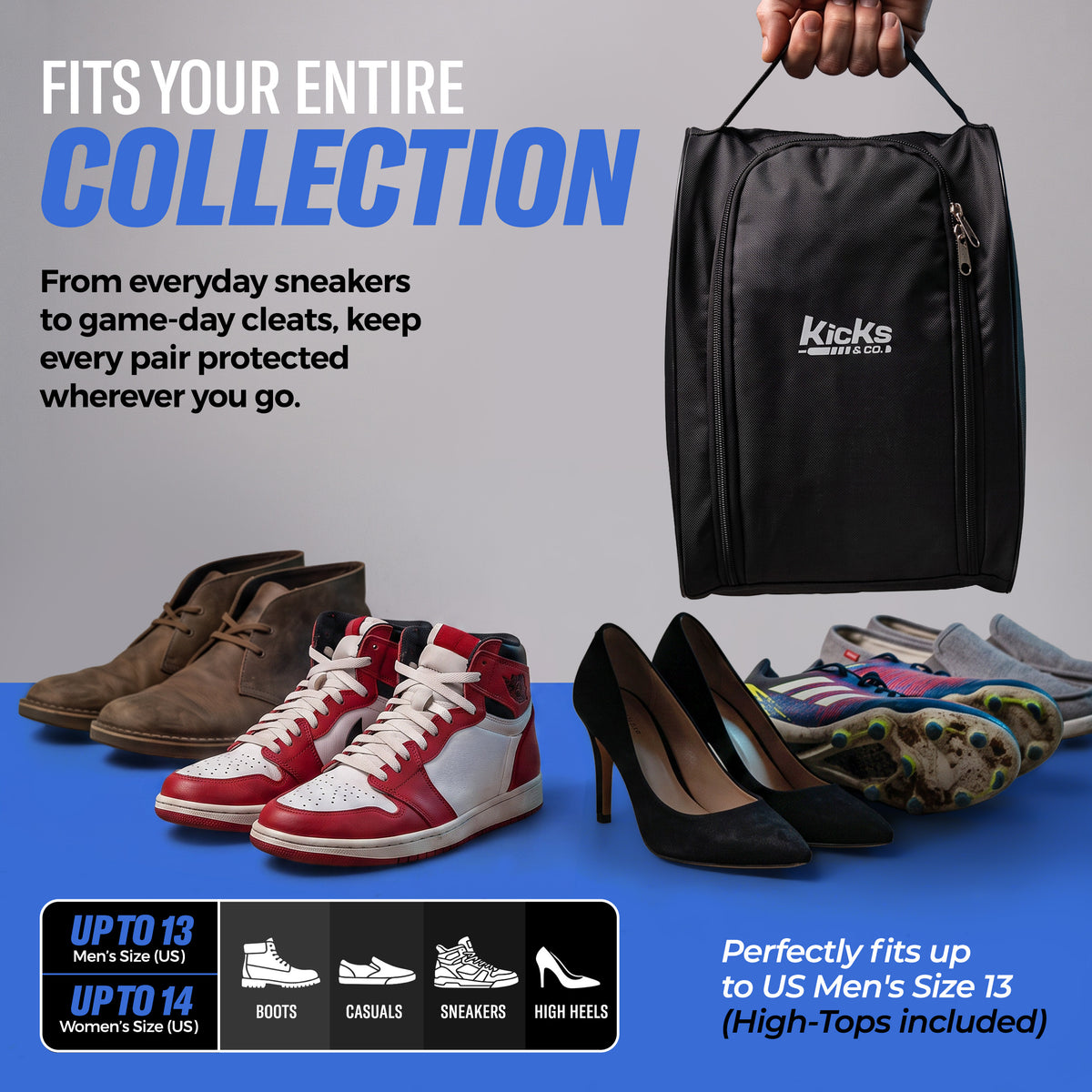 Kicks & Co Sneaker Travel Bag
