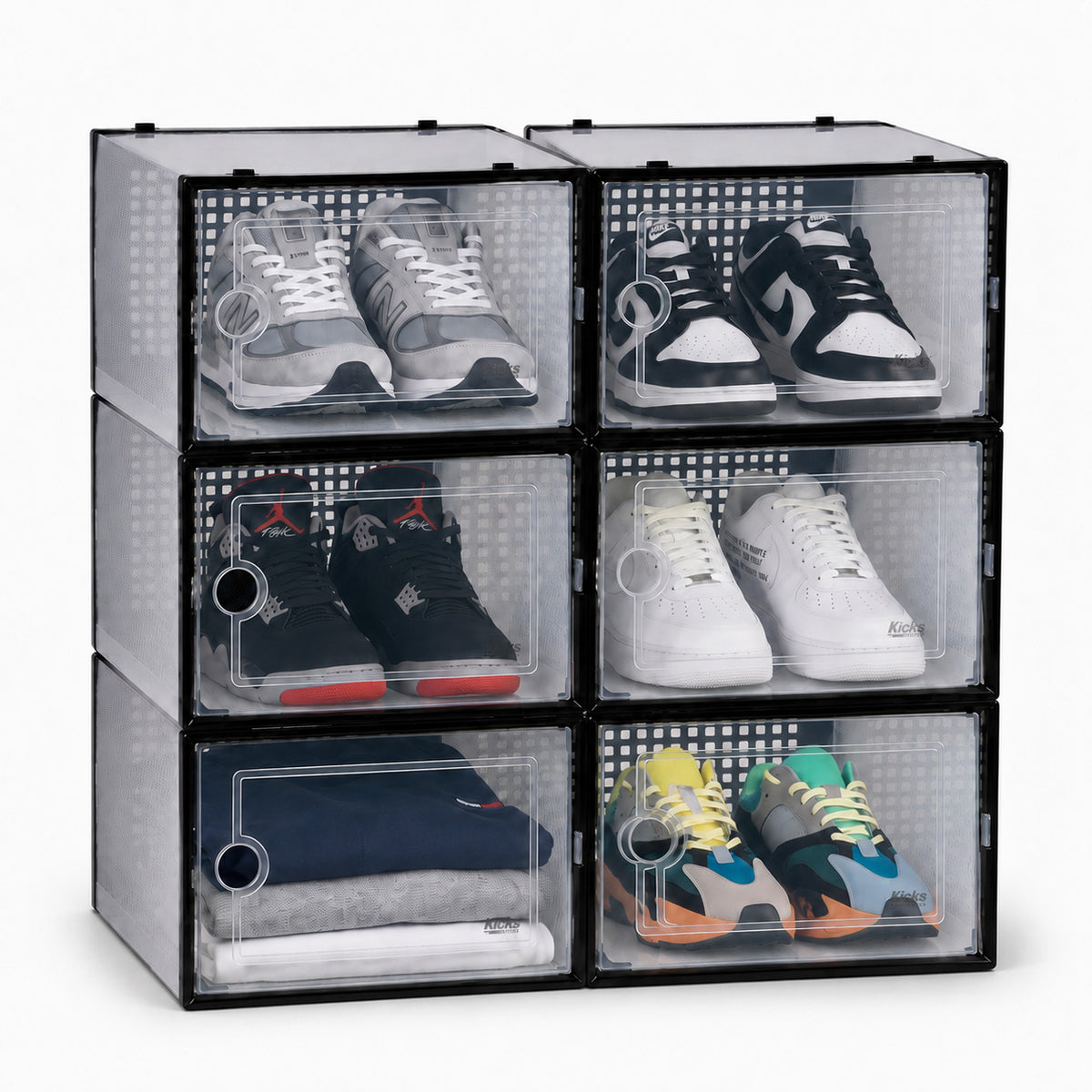 Kicks & Co Sneaker Box Lites, Stackable