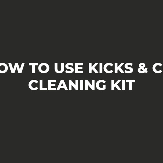 How to use Kicks & Co Cleaning Kit